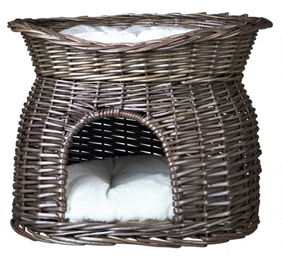 Trixie Katzenkorb Weide Grau 54X43X37 Cm