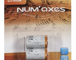 Numaxes Lithium-Akku Cr2