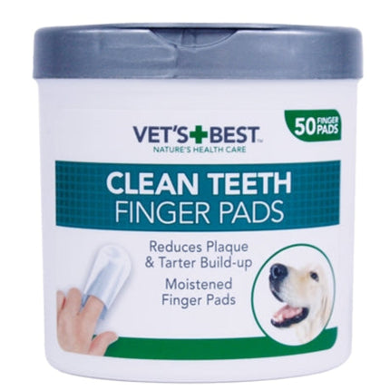 Vets Best Fettig Beste Saubere Zähne Fingerpads