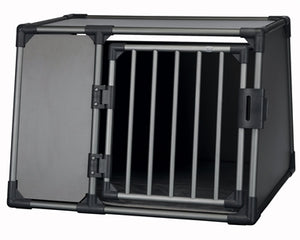 Trixie-Transportkiste Aluminium-Graphit