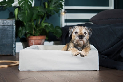 Bia Bed Cotton Överdrag Hundbädd Sand
