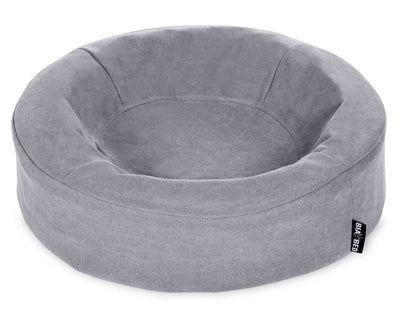 Bia Bädd Cotton Överdrag Hundbädd Grå