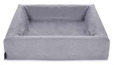 Bia Bädd Cotton Överdrag Hundbädd Grå