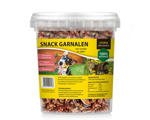 Utopia Getrocknete Snack-Garnelen Für Hund Und Katze