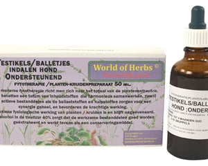 World Of Herbs Welt Der Kräuter Phytotherapie Hoden/Kugeln Absteigender Hund