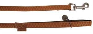 Macleather Makroleder Lauflinie Braun