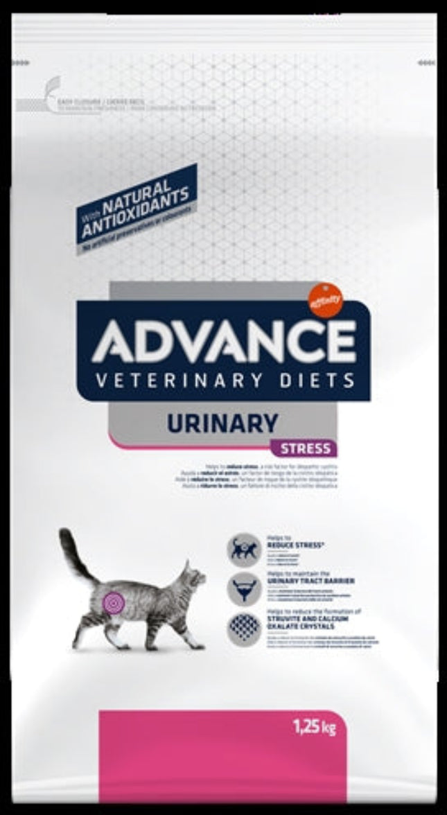 Advance Veterinary Diet Cat Urinary Stress – droogvoer voor katten met urinewegproblemen & stress
