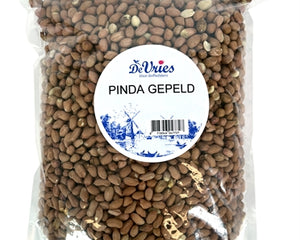 De Vries Die Gefrorene Erdnuss Geschält