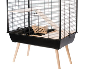 Zolux Nagetierkäfig Neo Muki Schwarz