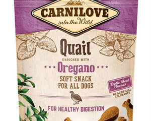 Carnilove Weiche Snack-Wachtel / Oregano