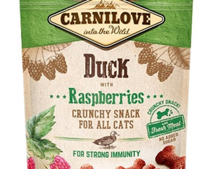 Carnilove Knusprige Snack-Ente / Himbeere