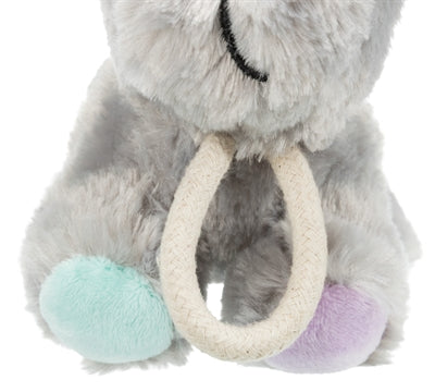 Trixie Junior Plüschhund Mit Seil 24 Cm 3St