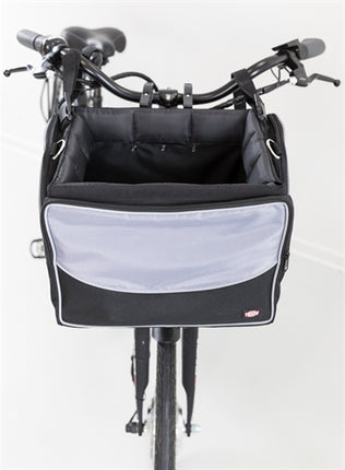 Trixie Fahrradkorb Für Lenker Nylon Schwarz / Grau