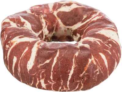 Trixie Denta Fun Marmorierter Rindfleisch Kau-Ring 10 Cm 50 St