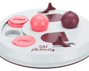 Trixie Katze Aktivität Flip-Board Beere / Rosa / Hellgrau