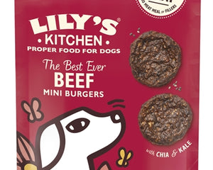 Lily's Kitchen Lilys Küchenhund Die Besten Rindfleisch-Miniburger Aller Zeiten