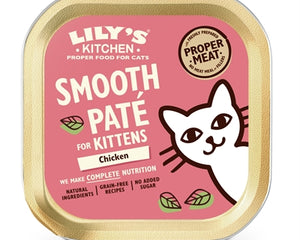 Lily's Kitchen Katze Kätzchen Glatt Pastete Huhn