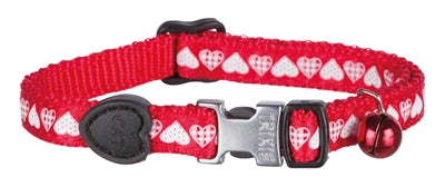 Trixie Halsband Katze Druck Herz Sortiert 4 St