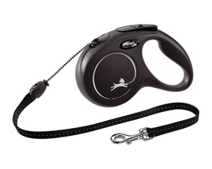 Flexi Dohundkoppel Flexi New Classic Svart M