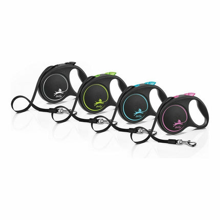 Flexi Dohundkoppel Flexi Black Design M Svart M