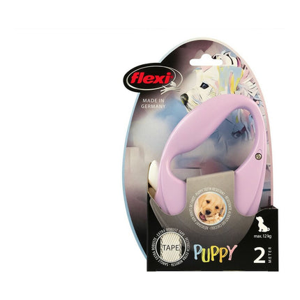 Flexi Dohundkoppel Flexi Puppy 2 M Rosa
