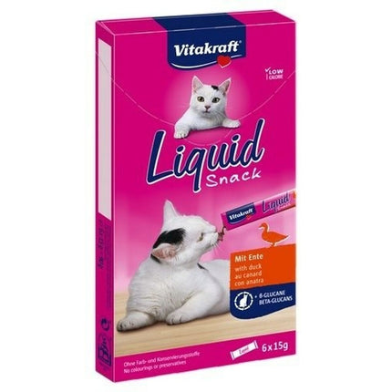 Vitakraft Snack For Cats Vitakraft Liquid Snack Duck Kyckling