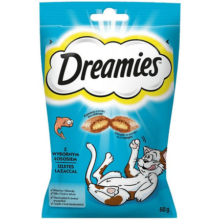 Dreamies Snack For Cats Dreamies Godis Lax 60 L 60 G