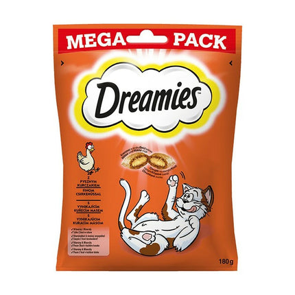 Dreamies Snack For Cats Dreamies 180 G Godis Kyckling 180 Ml