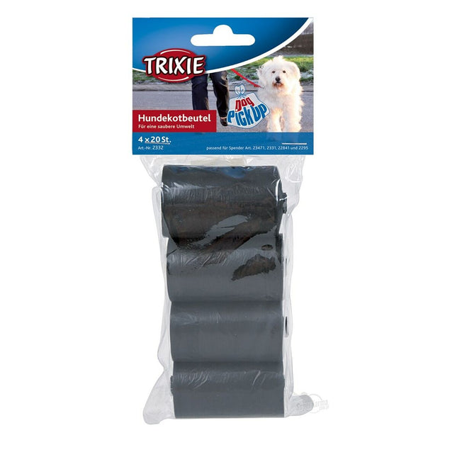 Trixie Soppåse Trixie 80 Antal Svart Plast (4 Delar) (4 Antal)