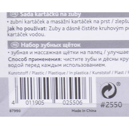 Trixie Borste Trixie 2550 Vit (2 Delar) (2 Antal)