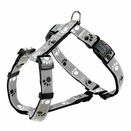 Trixie Hundsele Trixie Silver Reflect Svart Grå