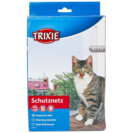 Trixie Säkerhetsnät Trixie 44343 Katt Transparent Nylon 8 X 3 M