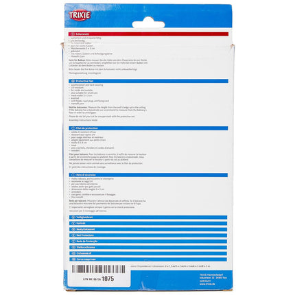 Trixie Säkerhetsnät Trixie 44343 Katt Transparent Nylon 8 X 3 M