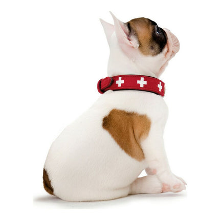 Hunter Hundhalsband Hunter Swiss Röd/Svart (38-43.5 Cm)