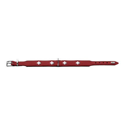Hunter Hundhalsband Hunter Swiss Röd/Svart (24-28.5 Cm)