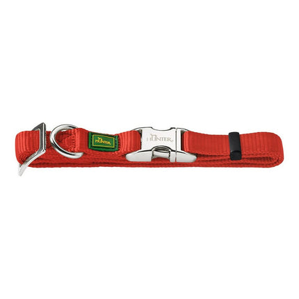Hunter Hundhalsband Hunter Alu-Strong Röd Storlek S (30-45 Cm)