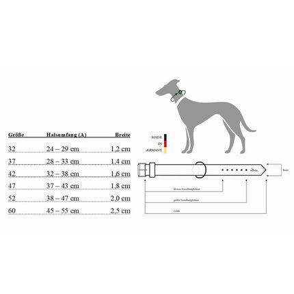 Hunter Hundhalsband Hunter Aalborg Brun 12 38-47 Cm