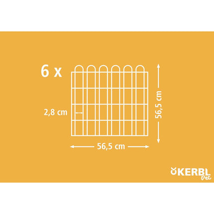 Kerbl Bur Kerbl Metall Grå Gnagare Sexkantig