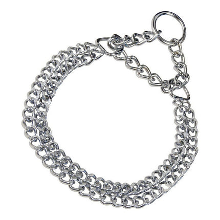 Hs Sprenger Hundhalsband Hs Sprenger Silvrig 2 Mm Double Länkar (50 Cm)