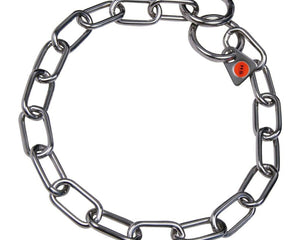 Hs Sprenger Hundhalsband Hs Sprenger Silvrig 3 Mm Länkar Halvlånga (50 Cm)