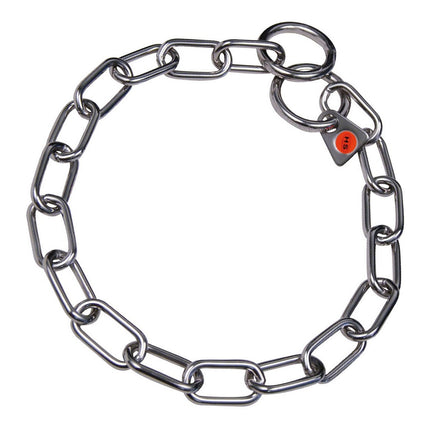 Hs Sprenger Hundhalsband Hs Sprenger Silvrig 3 Mm Länkar Halvlånga (55 Cm)