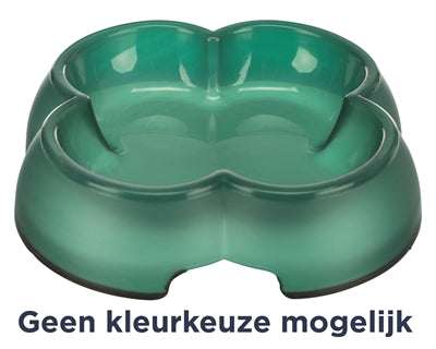 Trixie / Wasserschale Transparentes Plastik / Gummiring Sortiert 12 Cm 250 Ml 4 Stück