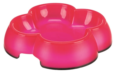 Trixie / Wasserschale Transparentes Plastik / Gummiring Sortiert 12 Cm 250 Ml 4 Stück