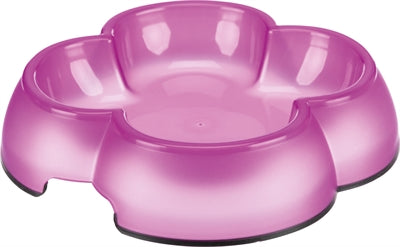 Trixie / Wasserschale Transparentes Plastik / Gummiring Sortiert 12 Cm 250 Ml 4 Stück
