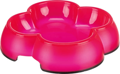 Trixie / Wasserschale Transparentes Plastik / Gummiring Sortiert 12 Cm 250 Ml 4 Stück