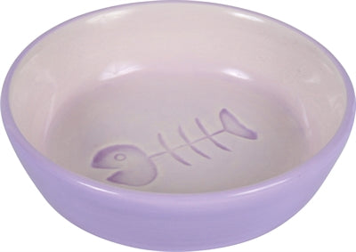 Trixie / Wasserschale Fischgräte Keramik Sortiment 13 Cm 200 Ml 4 Stück