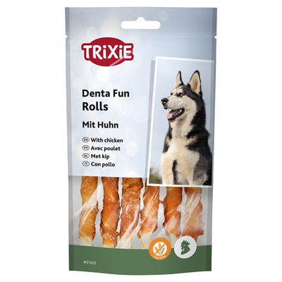 Trixie Denta Fun Chicken Kaurollen
