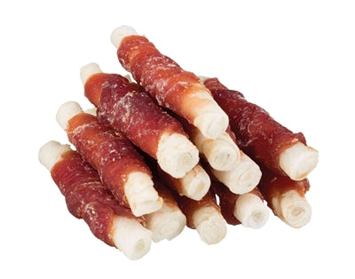 Trixie Denta Fun Mini Ente Kaurollen 6X120 Gr 6 Cm