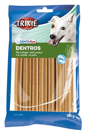 Trixie Denta Fun Dentros Geflügel 18X180 Gr 7 St