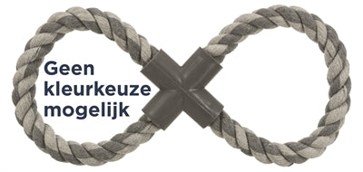 Trixie Doppelzug Spielzeug 8-Förmig Seilwatte Sortiert 35 Cm 3 St